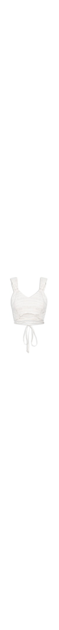 Cropped Detalhe Atado - Off White