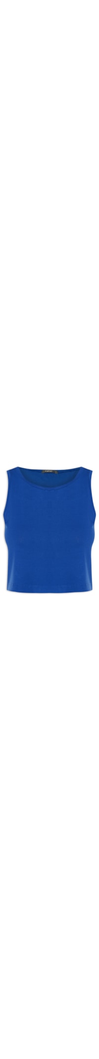 Cropped Regata Lisa - Azul