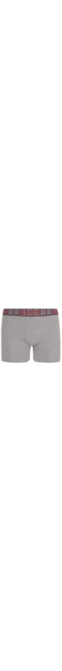 Cueca Am Boxer Costura Rebatida - Cinza