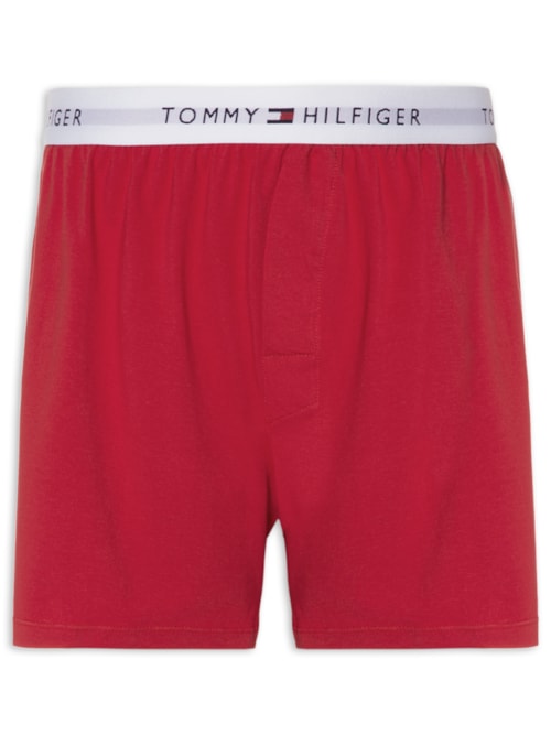Cueca Basics Core Knit Interlock Athletic Box – Vermelho