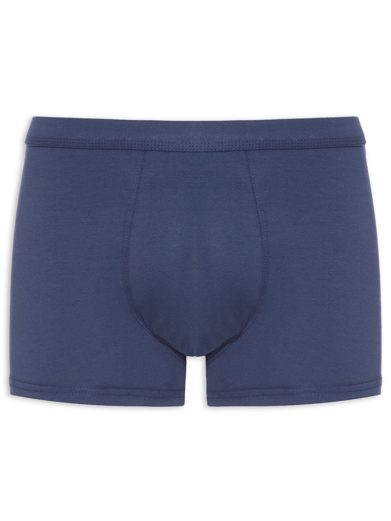 Cueca Box Algodão Azul Basiq Men