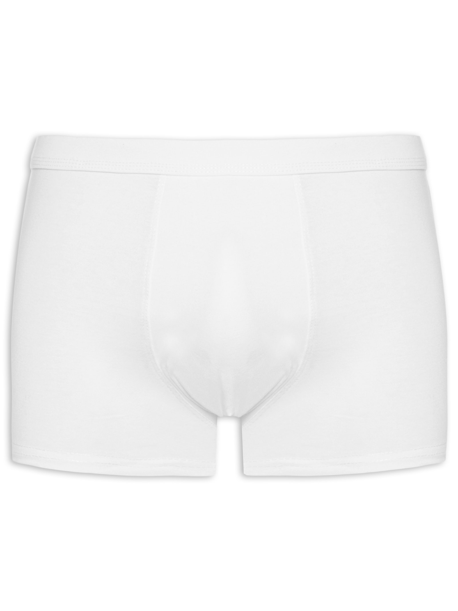 Cueca Box Algodão Branco Basiq Men