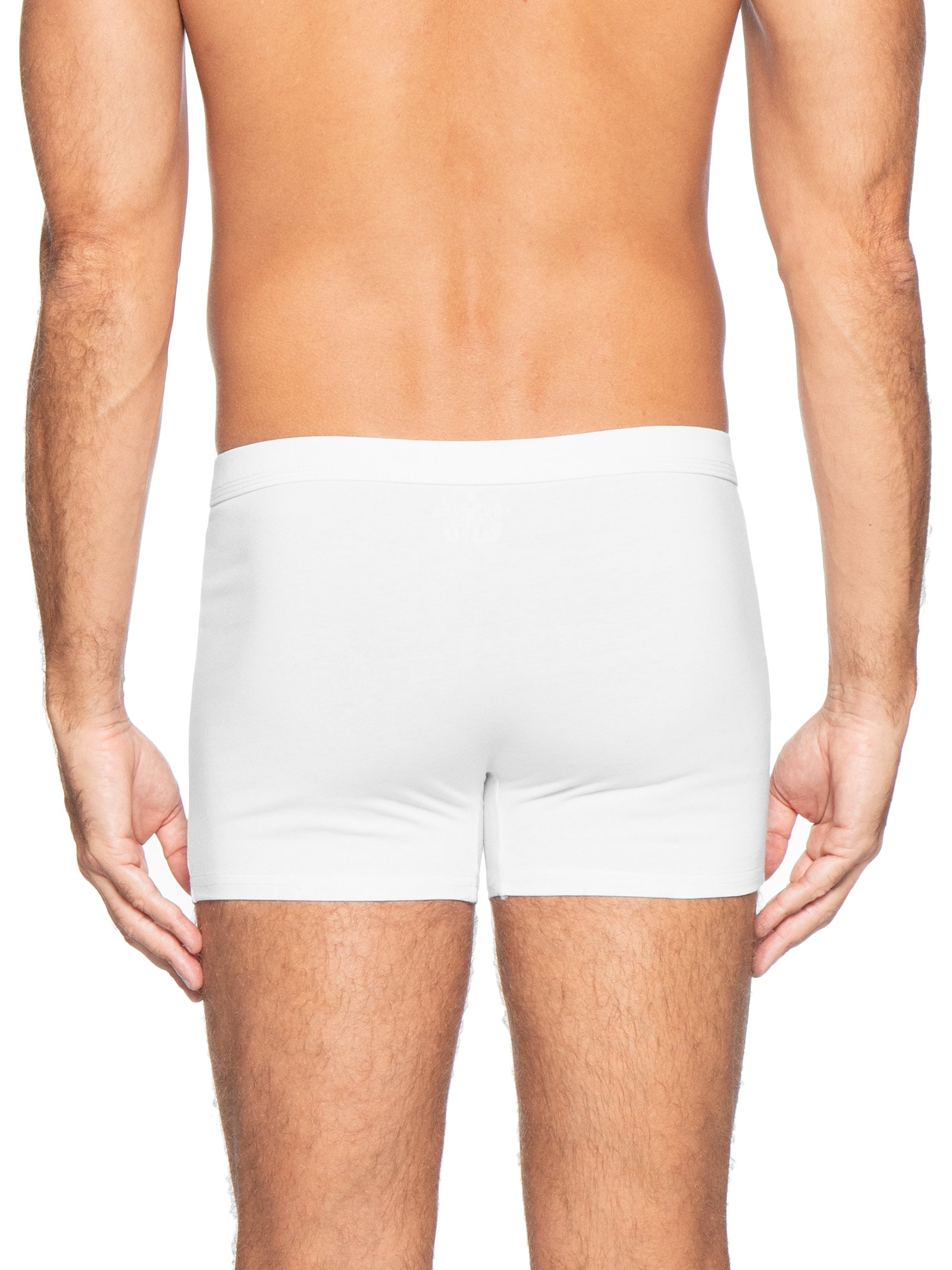 Cueca Box Algodão Branco Basiq Men