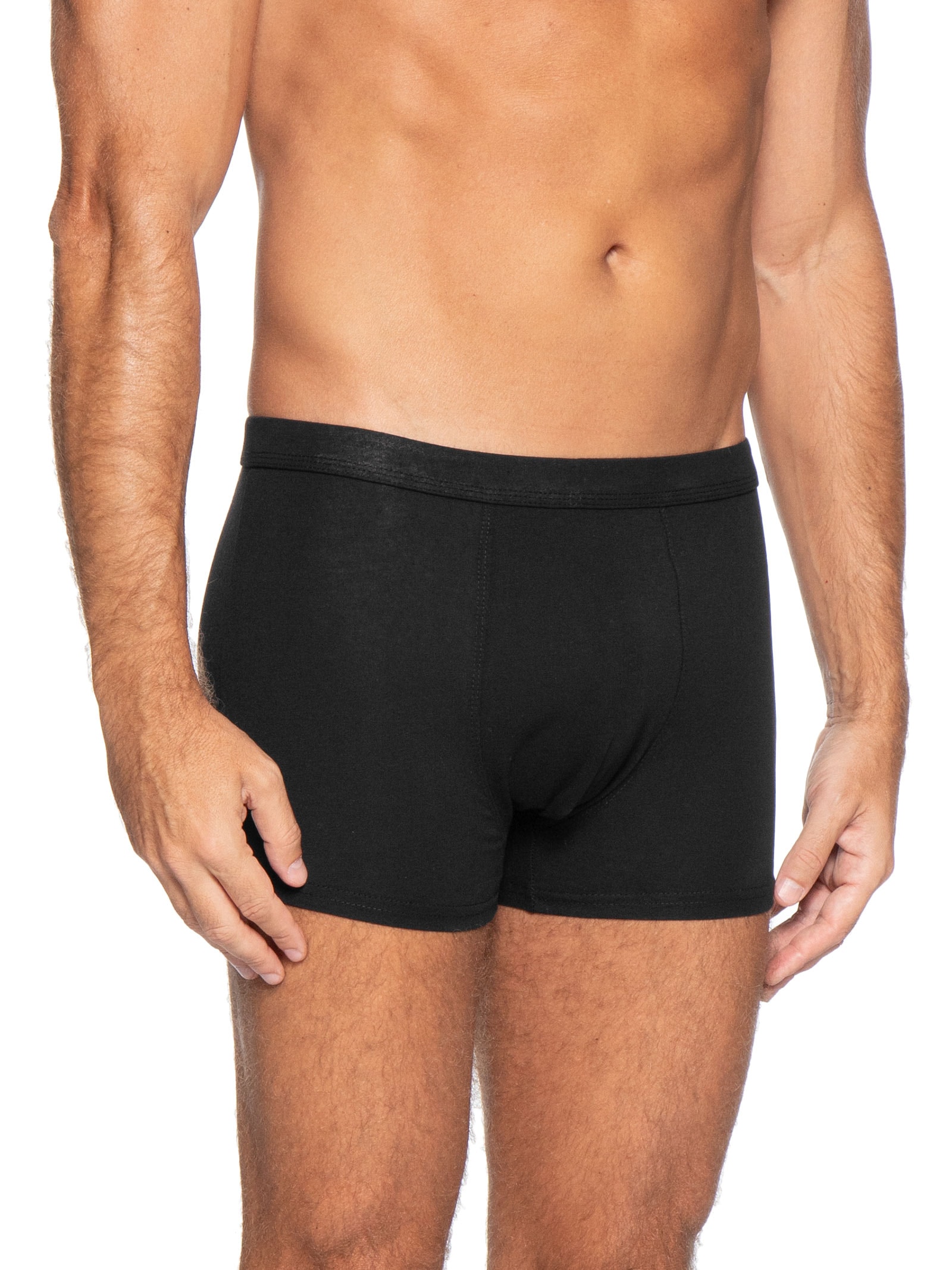 Cueca Box Algodão Preto Basiq Men