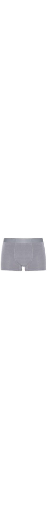 Cueca Box Modal Com Elastano - Cinza