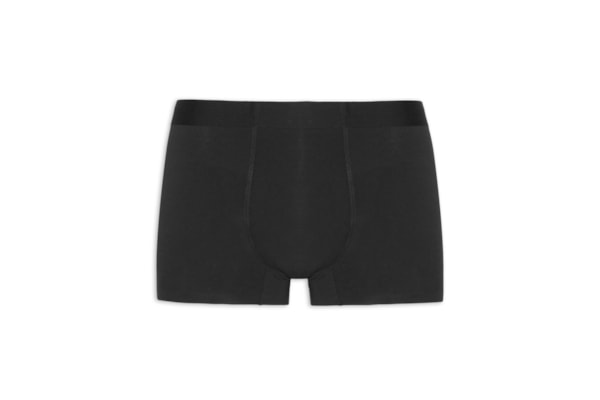 Cueca Box Modal Com Elastano - Preto