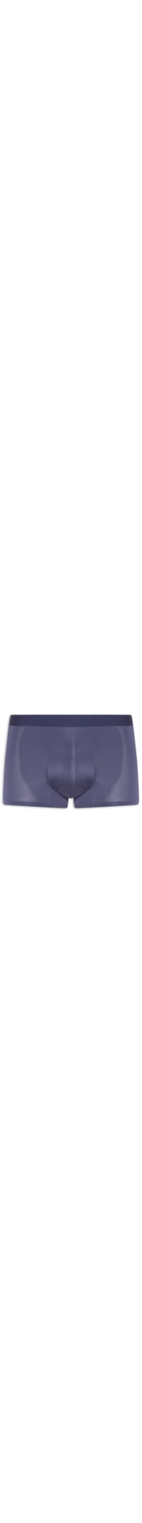 Cueca Box Sem Costura Poliamida - Azul