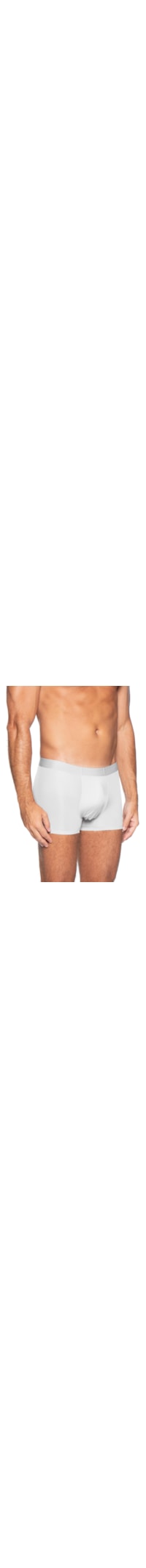 Cueca Box Sem Costura Poliamida - Cinza