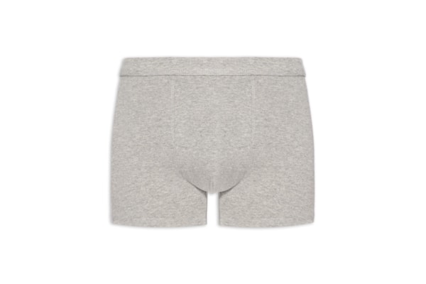 Cueca Boxer Algodão - Cinza