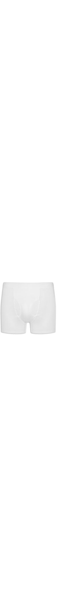 Cueca Boxer Algodão Egípcio - Branco
