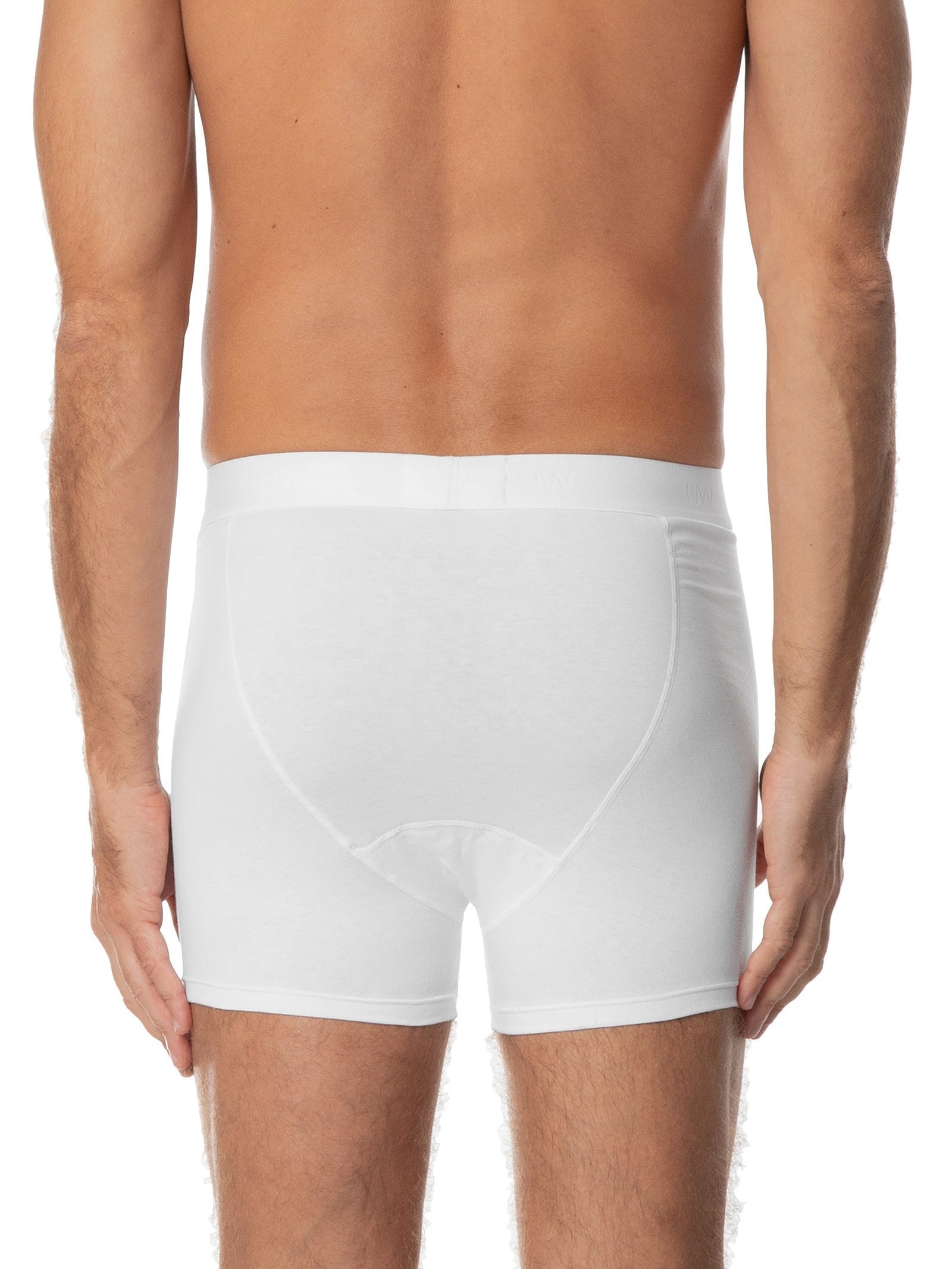 Cueca Boxer Algodão Egípcio Branco Casa Das Cuecas