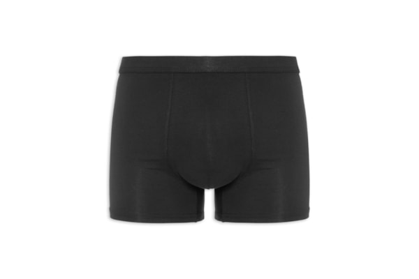 Cueca Boxer Algodão - Preto