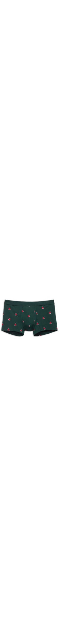 Cueca Boxer Com Estampa De Scooter Em Algodão Natural Fresh - Verde