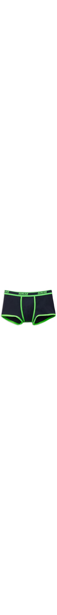 Cueca Boxer Com Logotipo Em Algodão Supima - Azul