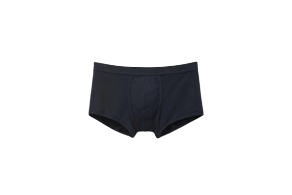 Cueca Boxer Com Logotipo Em Algodão Supima - Azul