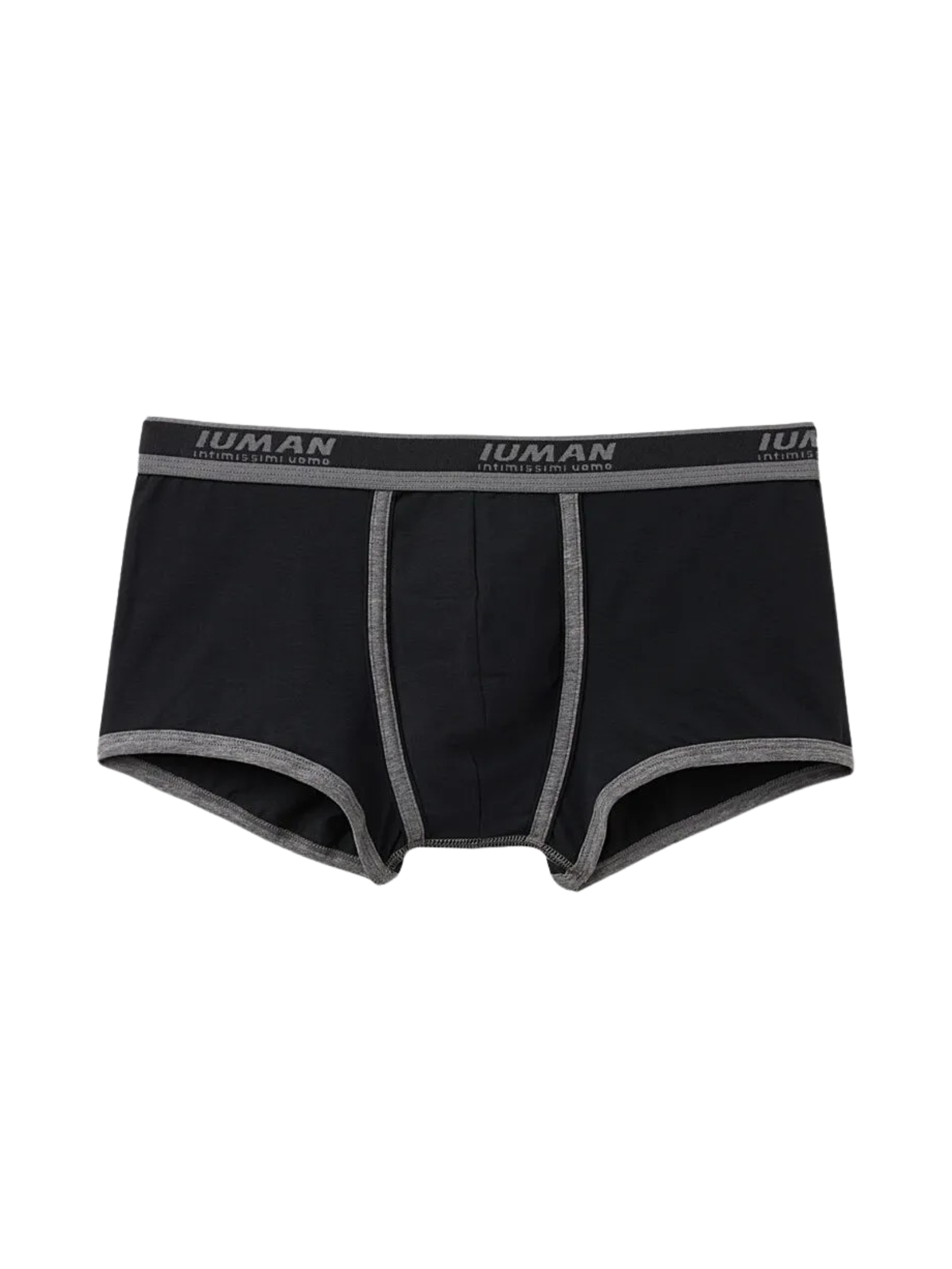 Cueca Boxer Com Logotipo Em Algodão Supima Preto Intimissimi