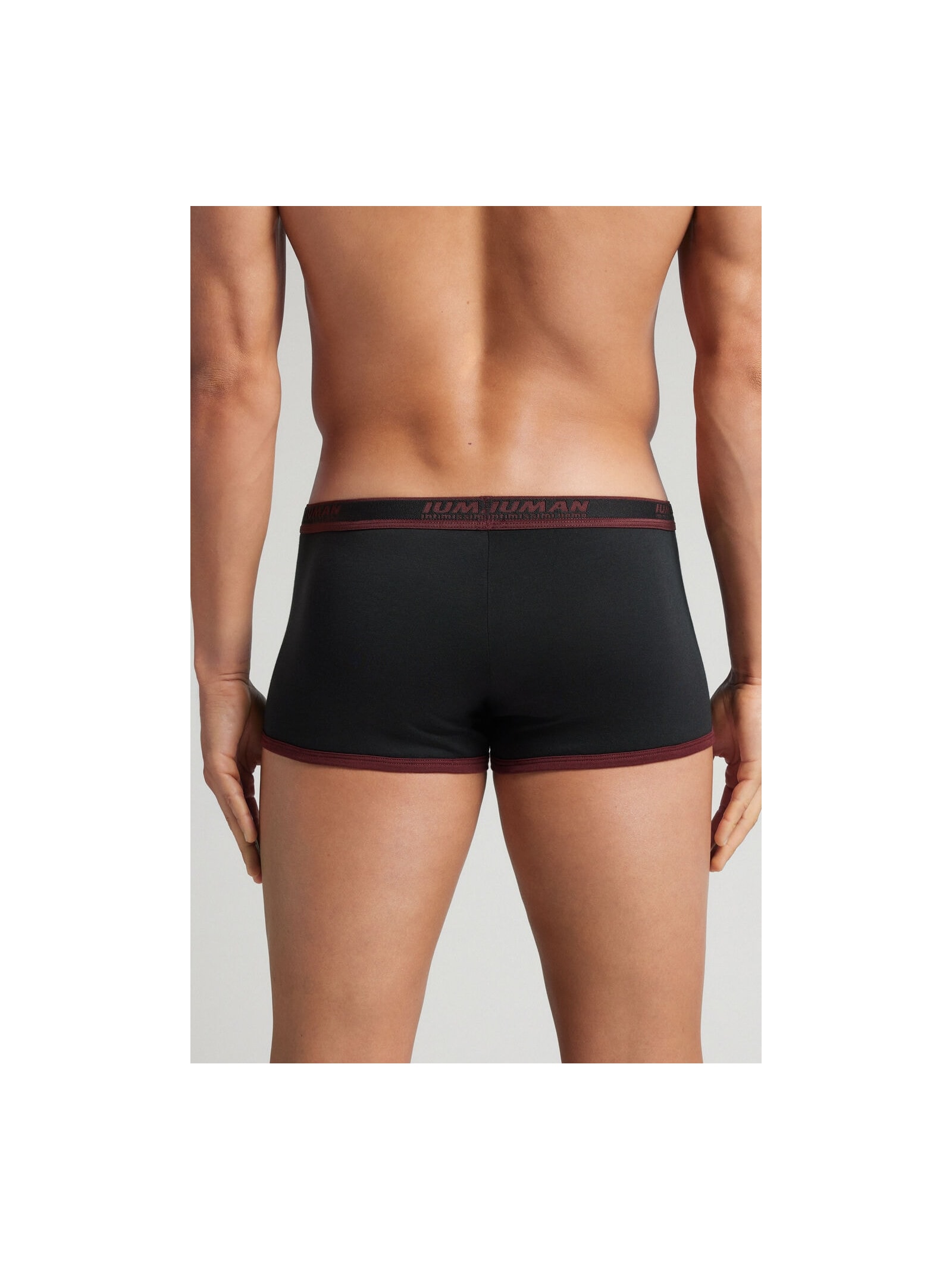 Cueca Boxer Com Logotipo Em Algodão Supima Preto Intimissimi