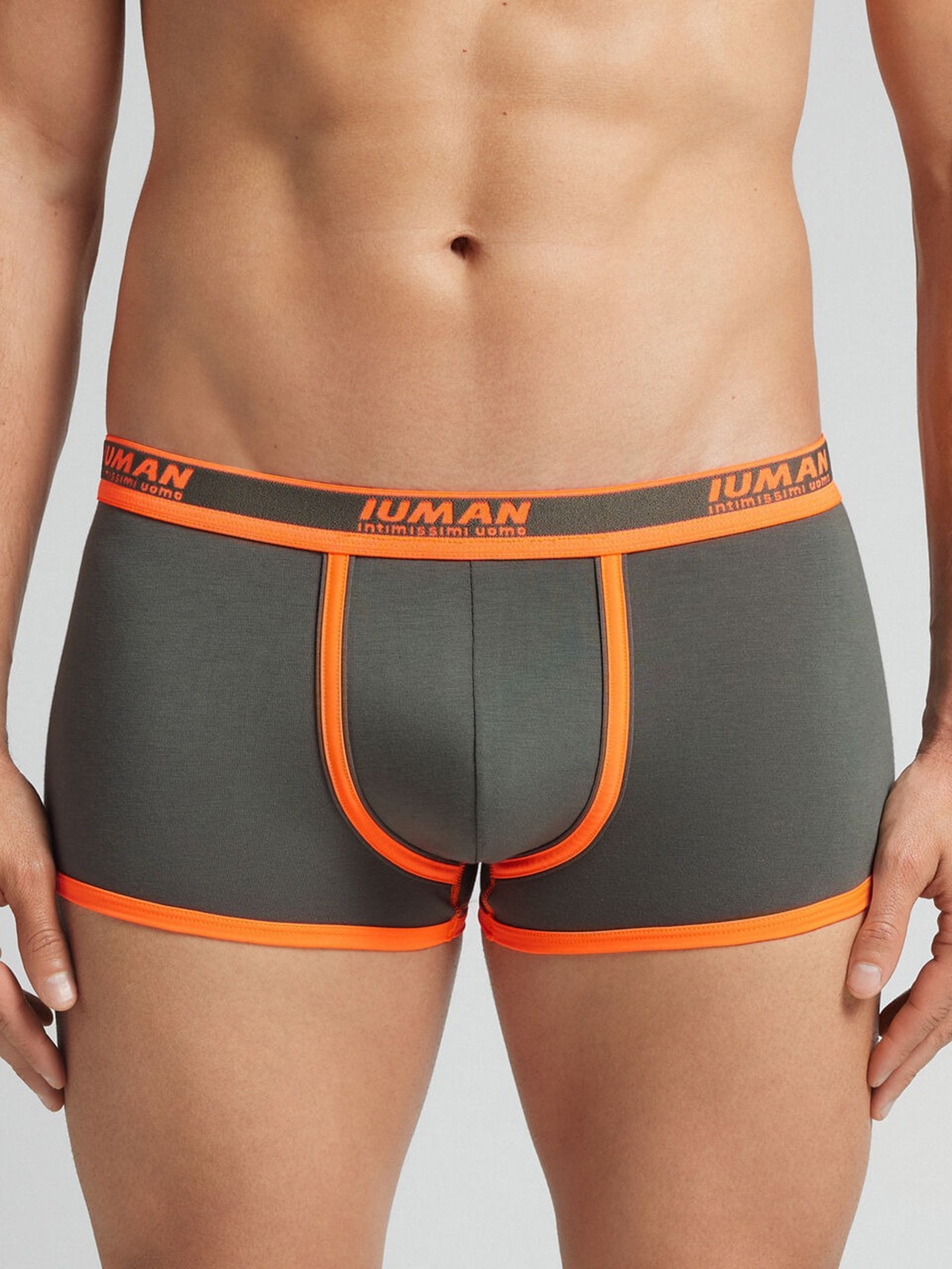 Cueca Boxer Com Logotipo Em Algodão Supima Verde Intimissimi