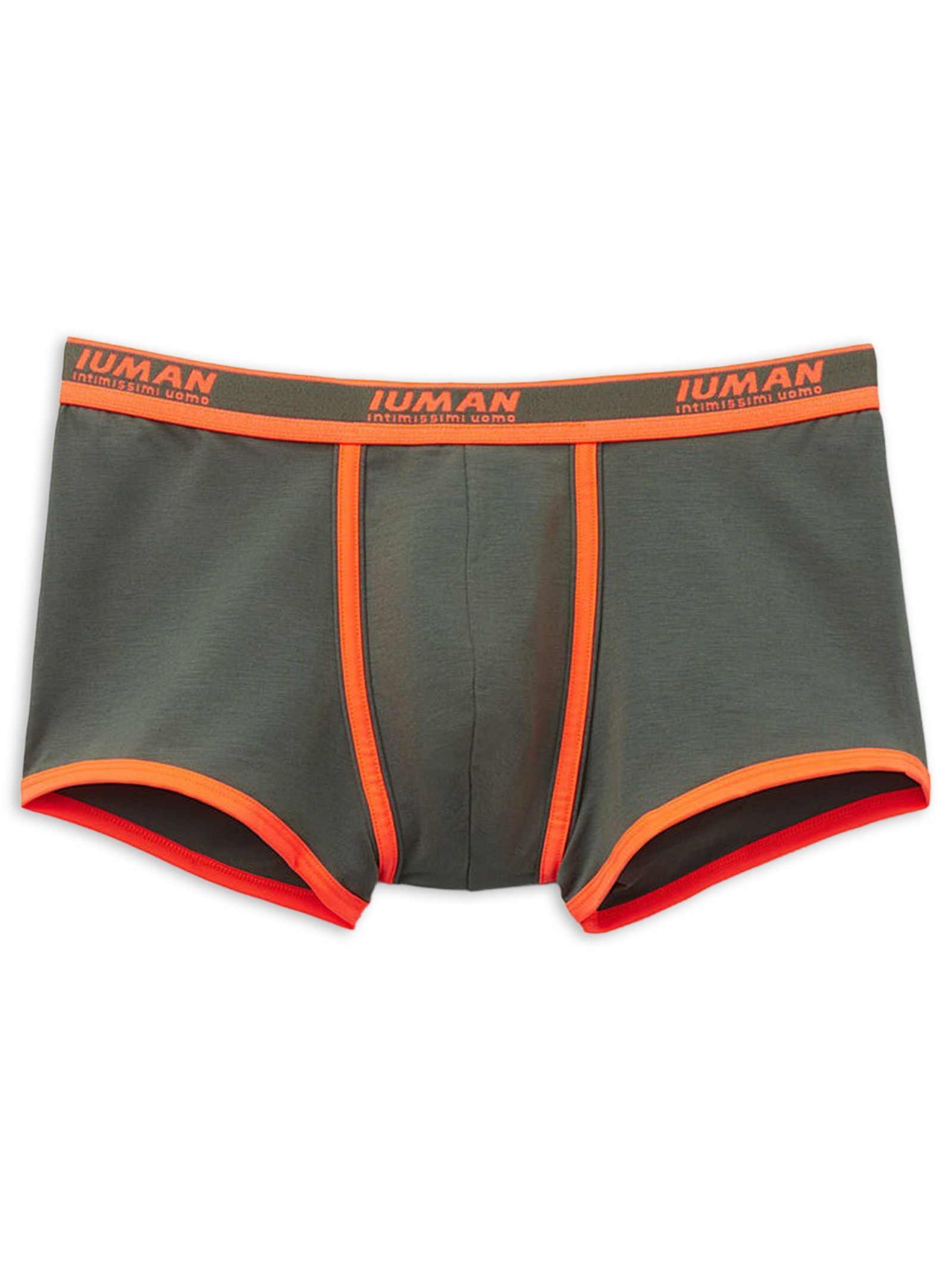 Cueca Boxer Com Logotipo Em Algodão Supima Verde Intimissimi