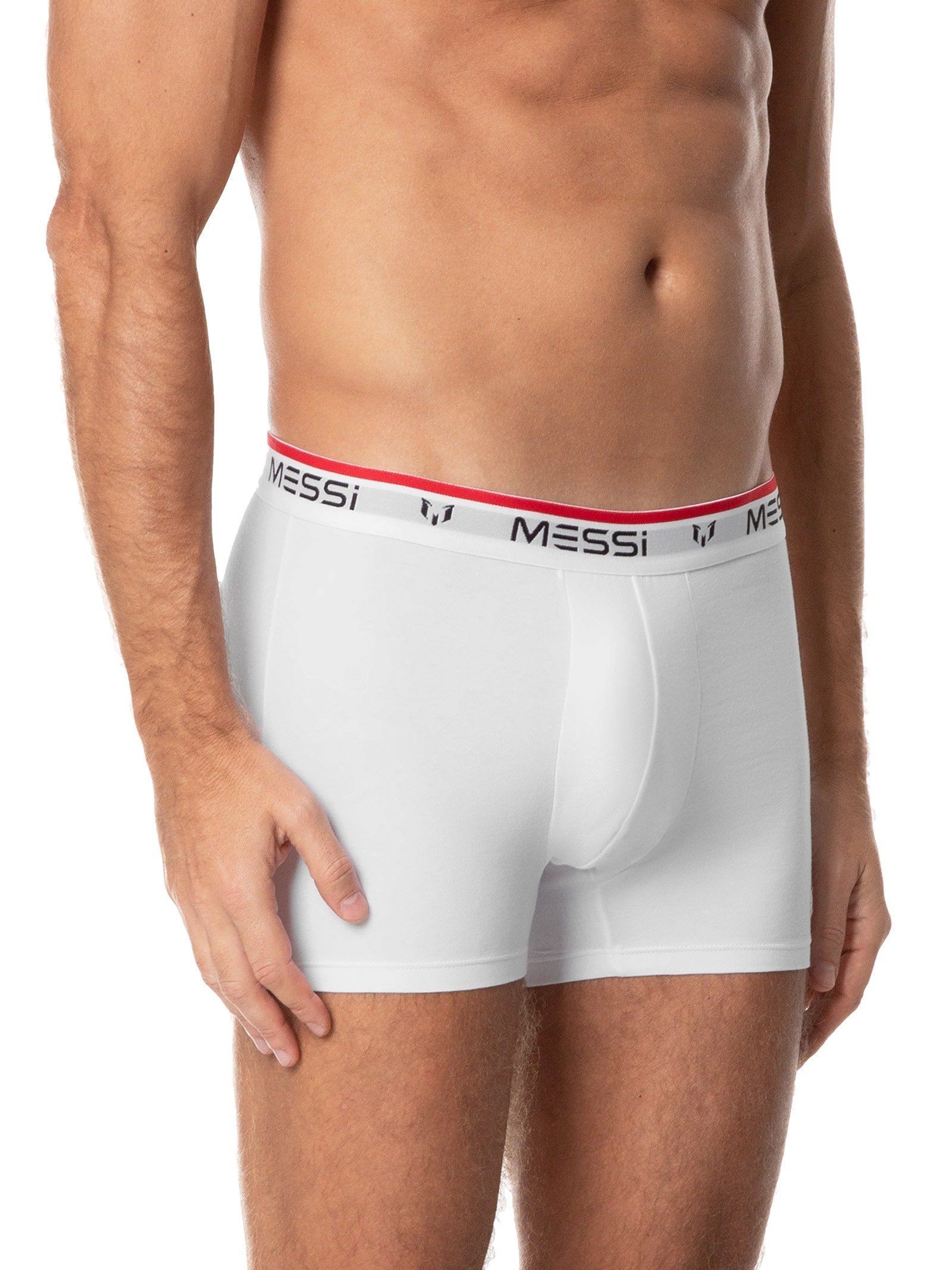 Cueca Boxer Cotton Branco Casa Das Cuecas