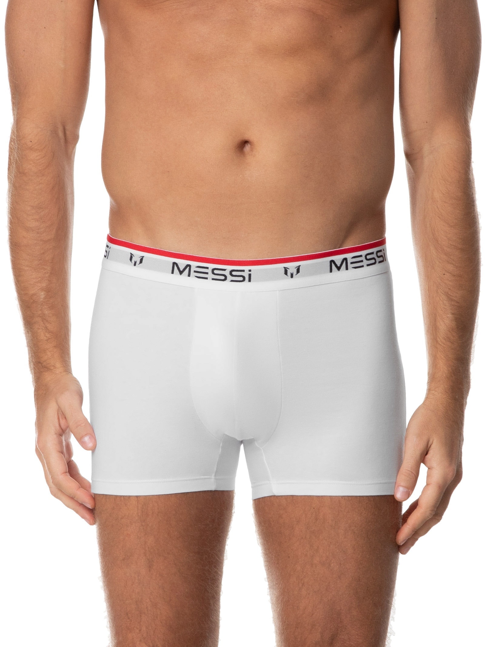 Cueca Boxer Cotton Branco Casa Das Cuecas