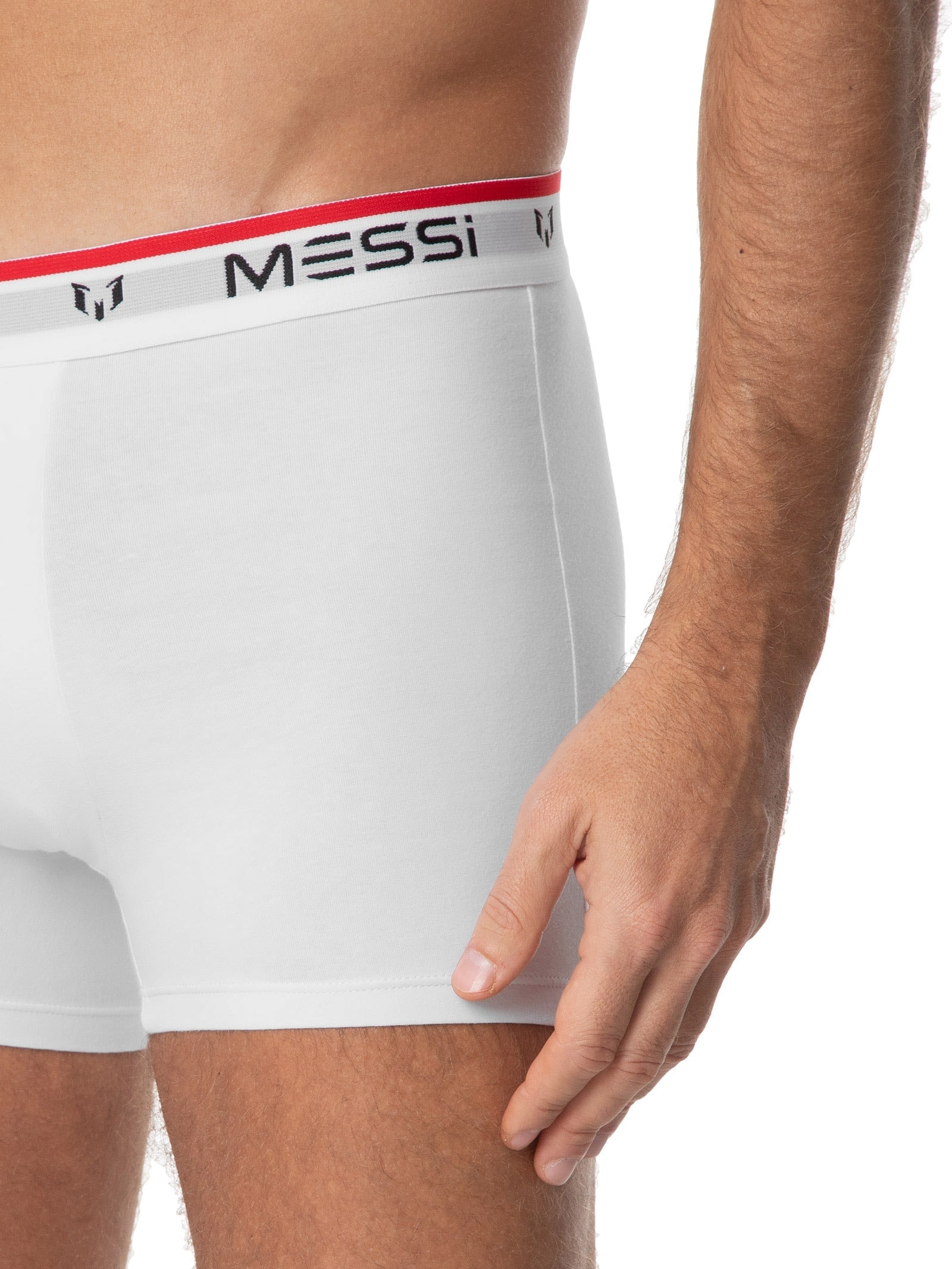 Cueca Boxer Cotton Branco Casa Das Cuecas