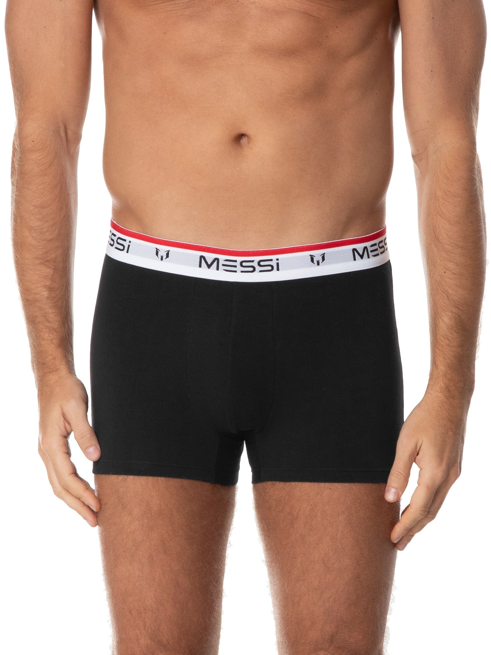 Cueca Boxer Cotton Preto Casa Das Cuecas