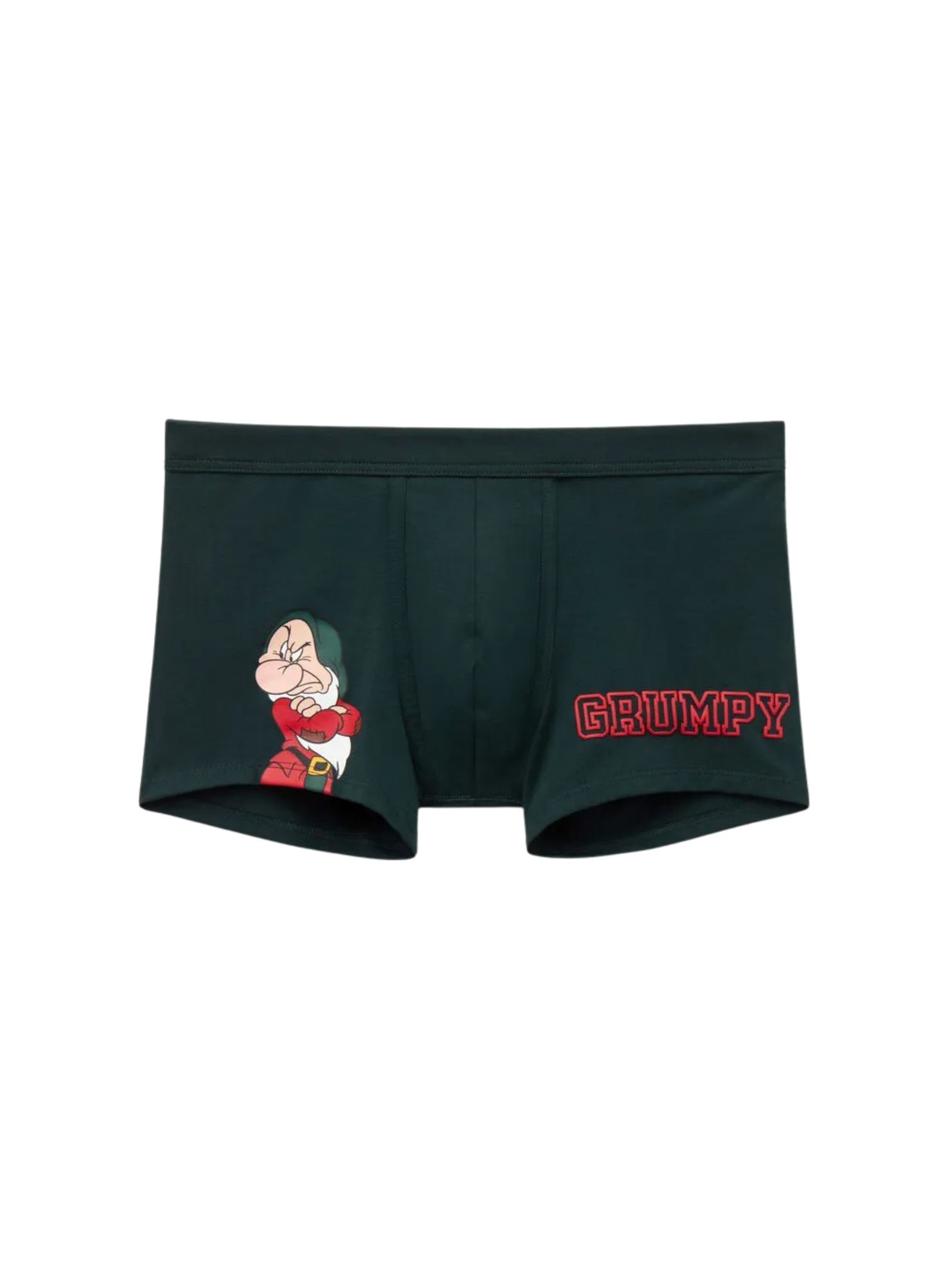 Cueca Boxer Disney Zangado Em Algodão Supima Verde Intimissimi