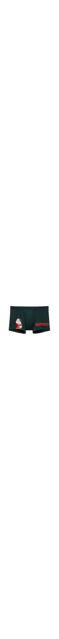 Cueca Boxer Disney Zangado Em Algodão Supima - Verde