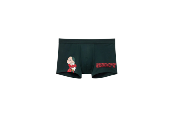 Cueca Boxer Disney Zangado Em Algodão Supima - Verde