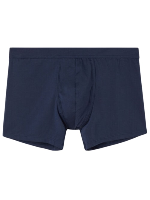 Cueca Boxer Em Algodão Premium – Azul