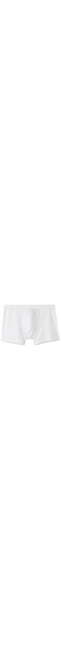 Cueca Boxer Em Algodão Premium - Branco