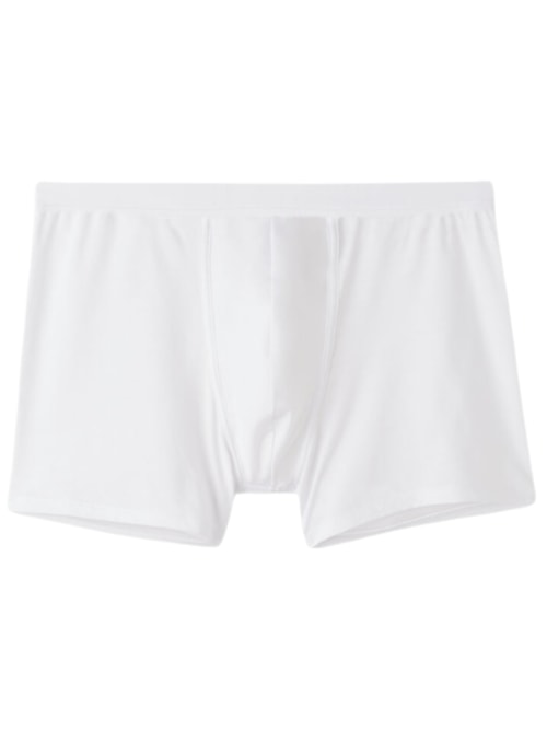 Cueca Boxer Em Algodão Premium – Branco