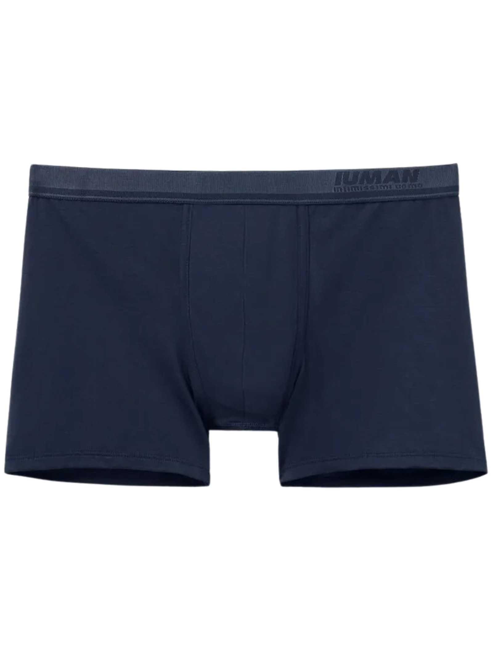Cueca Boxer Em Algodão Premium Com Logótipo Azul Intimissimi