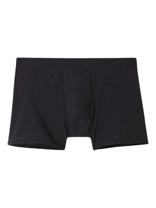 Cueca Boxer Em Algodão Premium – Preto