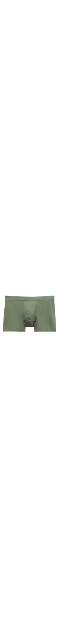 Cueca Boxer Em Algodão Premium - Verde