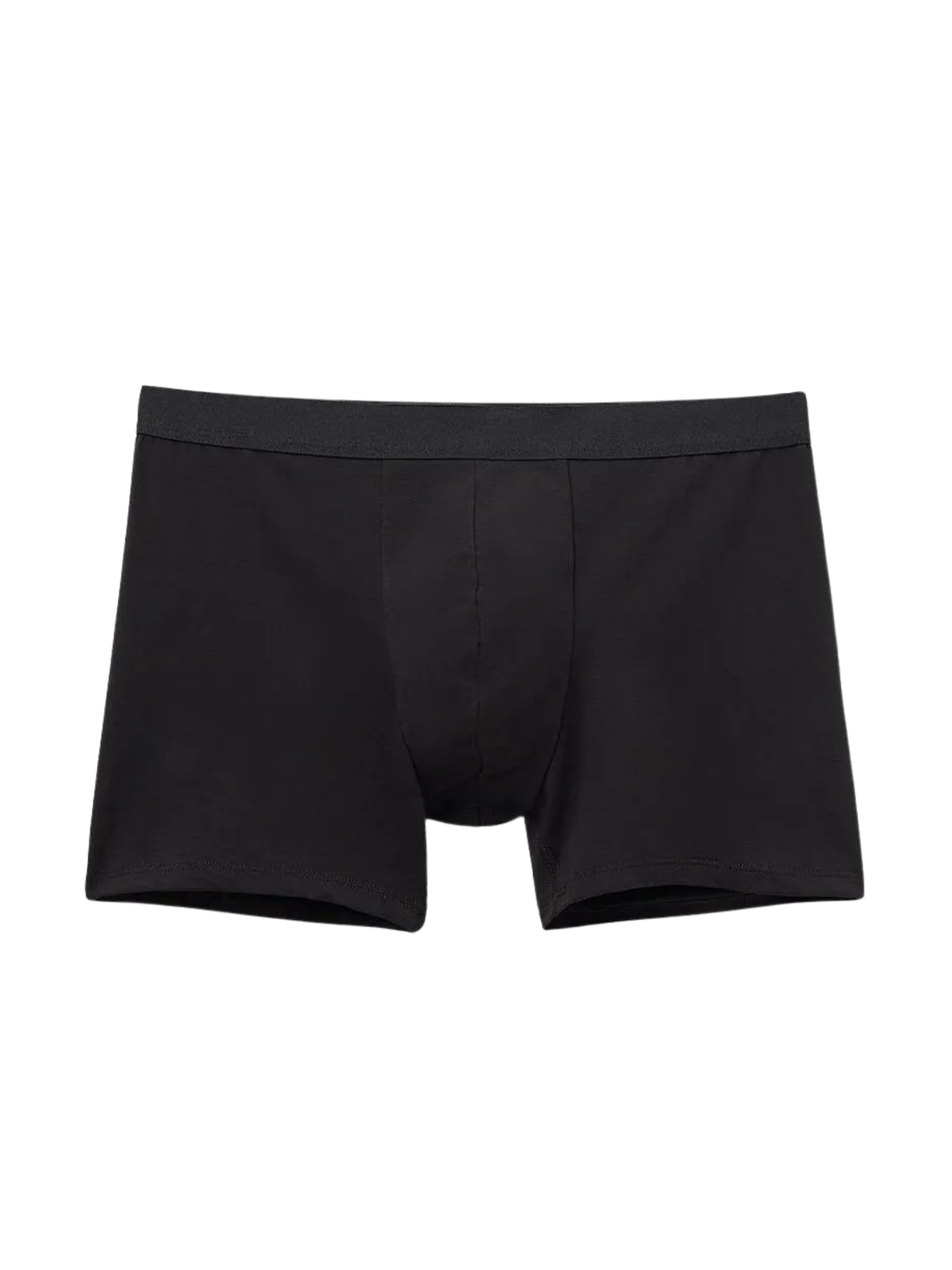 Cueca Boxer Em Algodão Supima Com Elástico Visível Preto Intimissimi