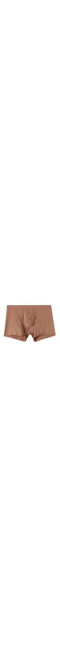 Cueca Boxer Em Algodão Supima Natural Fresh - Bege