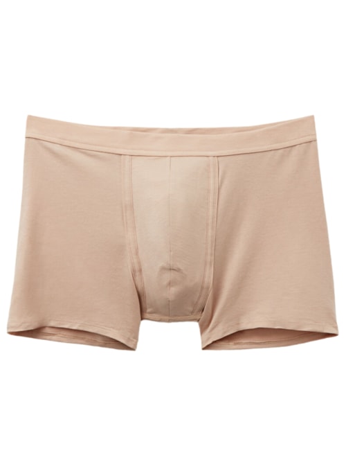 Cueca Boxer Em Algodão Supima Natural Fresh – Bege
