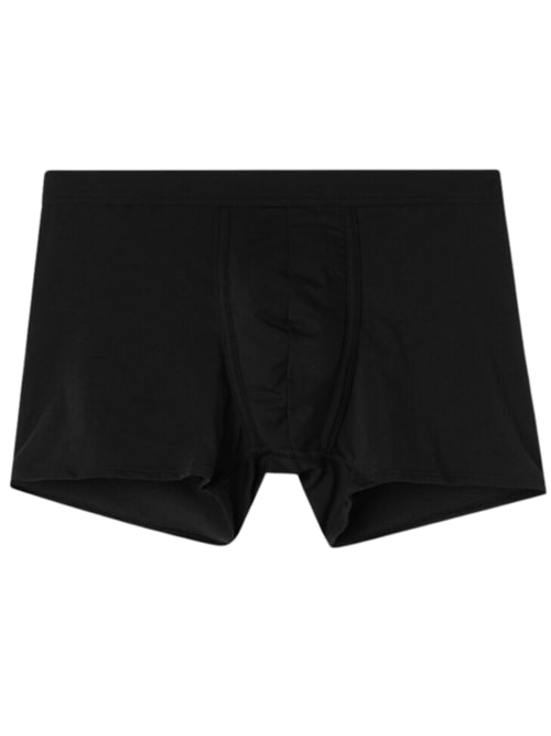 Cueca Boxer Em Algodão Supima Natural Fresh – Preto