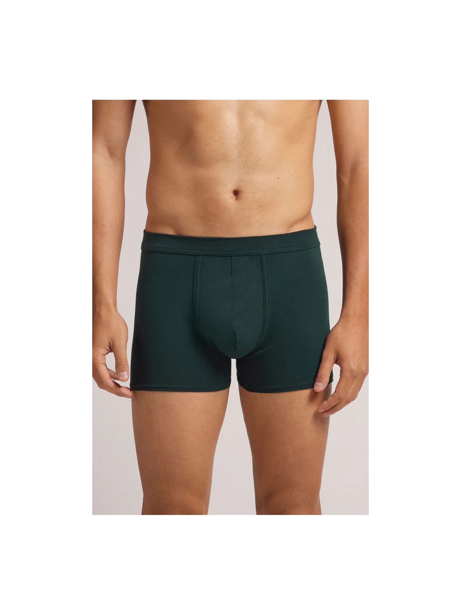 Cueca Boxer Em Algodão Supima Natural Fresh Verde Intimissimi