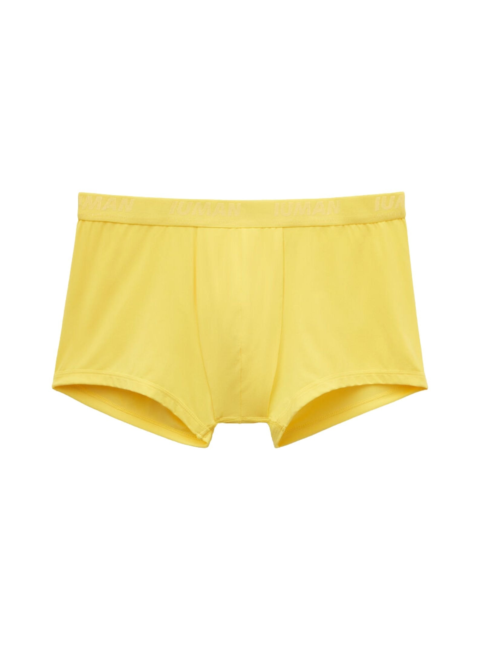 Cueca Boxer Em Microfibra Com Logótipo Amarelo Intimissimi