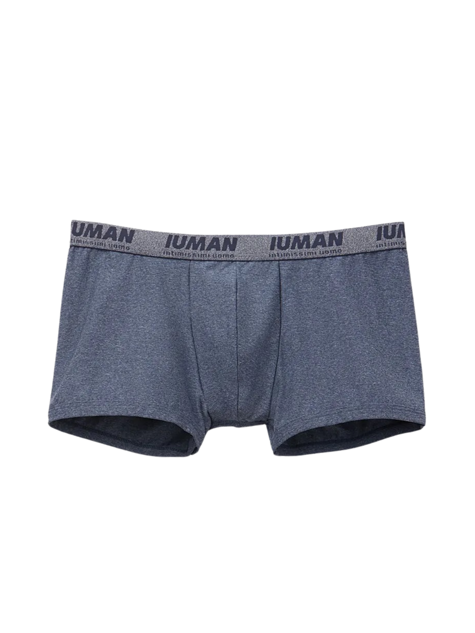 Cueca Boxer Em Microfibra Com Logótipo Azul Intimissimi