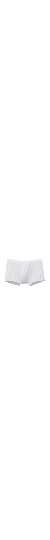 Cueca Boxer Em Microfibra Com Logótipo - Branco