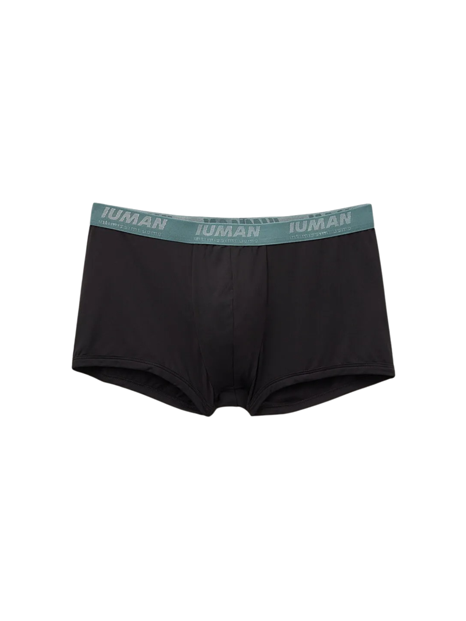 Cueca Boxer Em Microfibra Com Logótipo Preto Intimissimi