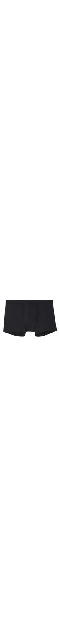 Cueca Boxer Em Microfibra - Preto