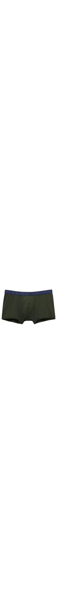 Cueca Boxer Em Microfibra - Verde