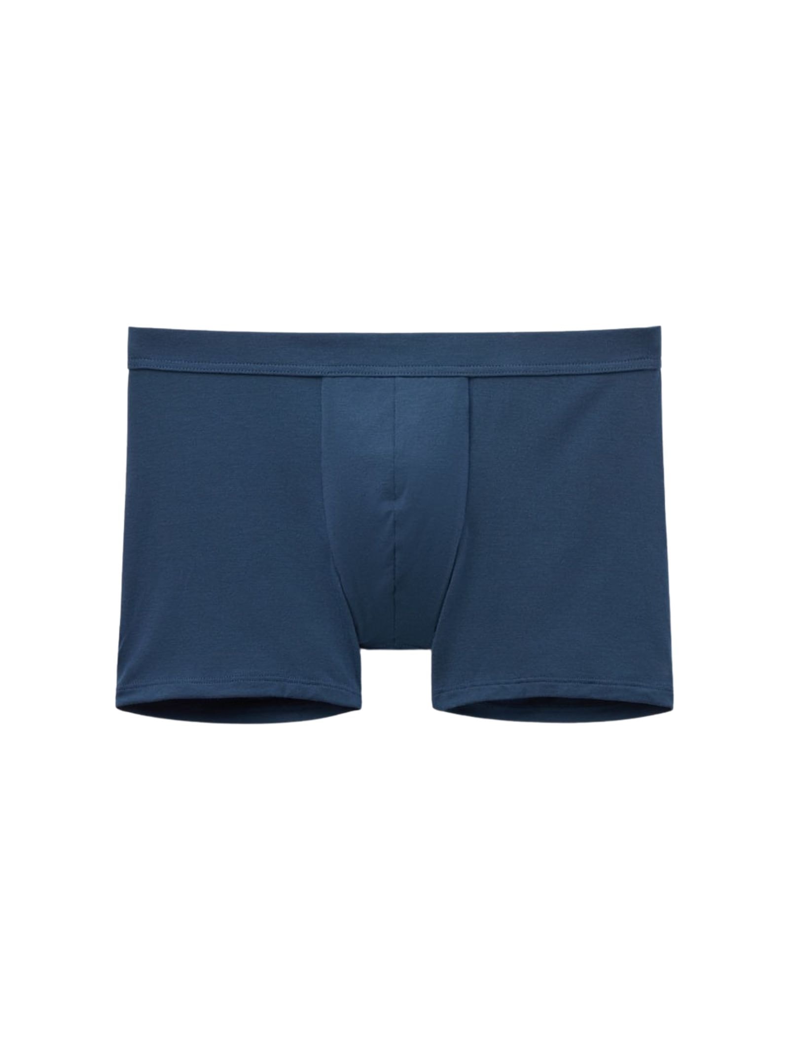 Cueca Boxer Em Modal e Seda Azul Intimissimi