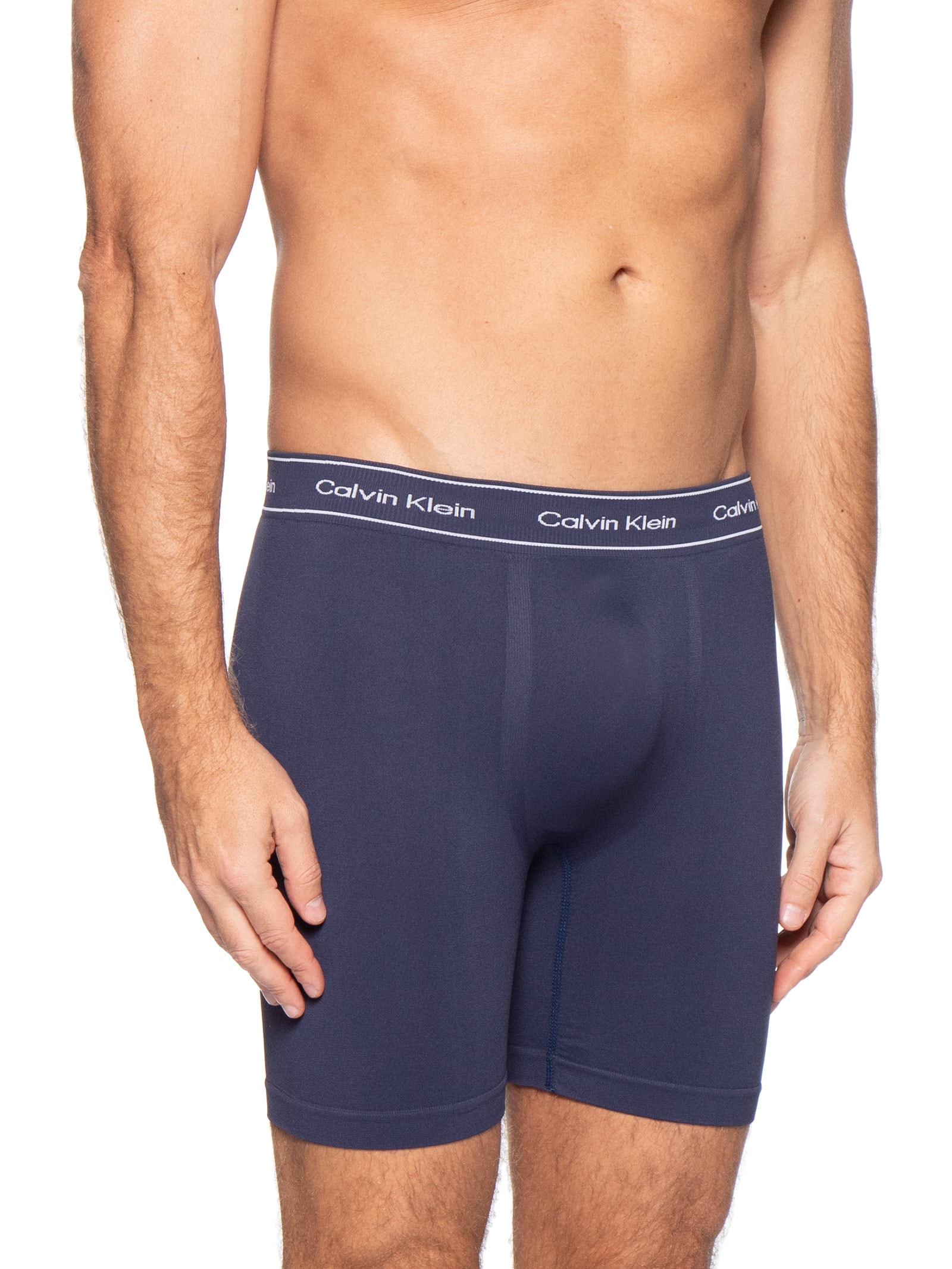 Cueca Boxer Heritage Seamless Azul Calvin Klein Underwear