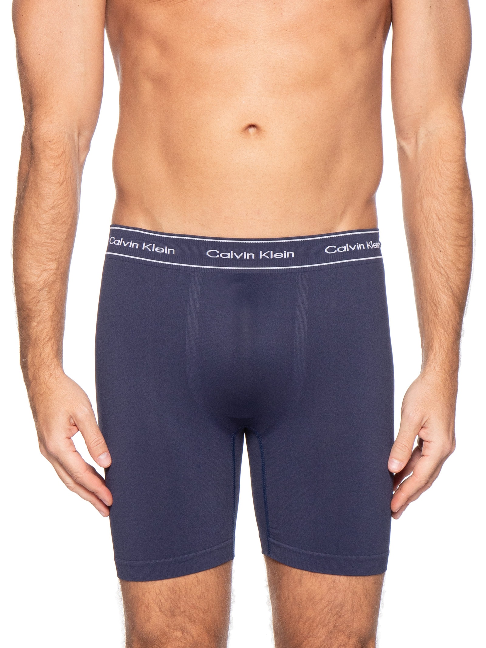 Cueca Boxer Heritage Seamless Azul Calvin Klein Underwear